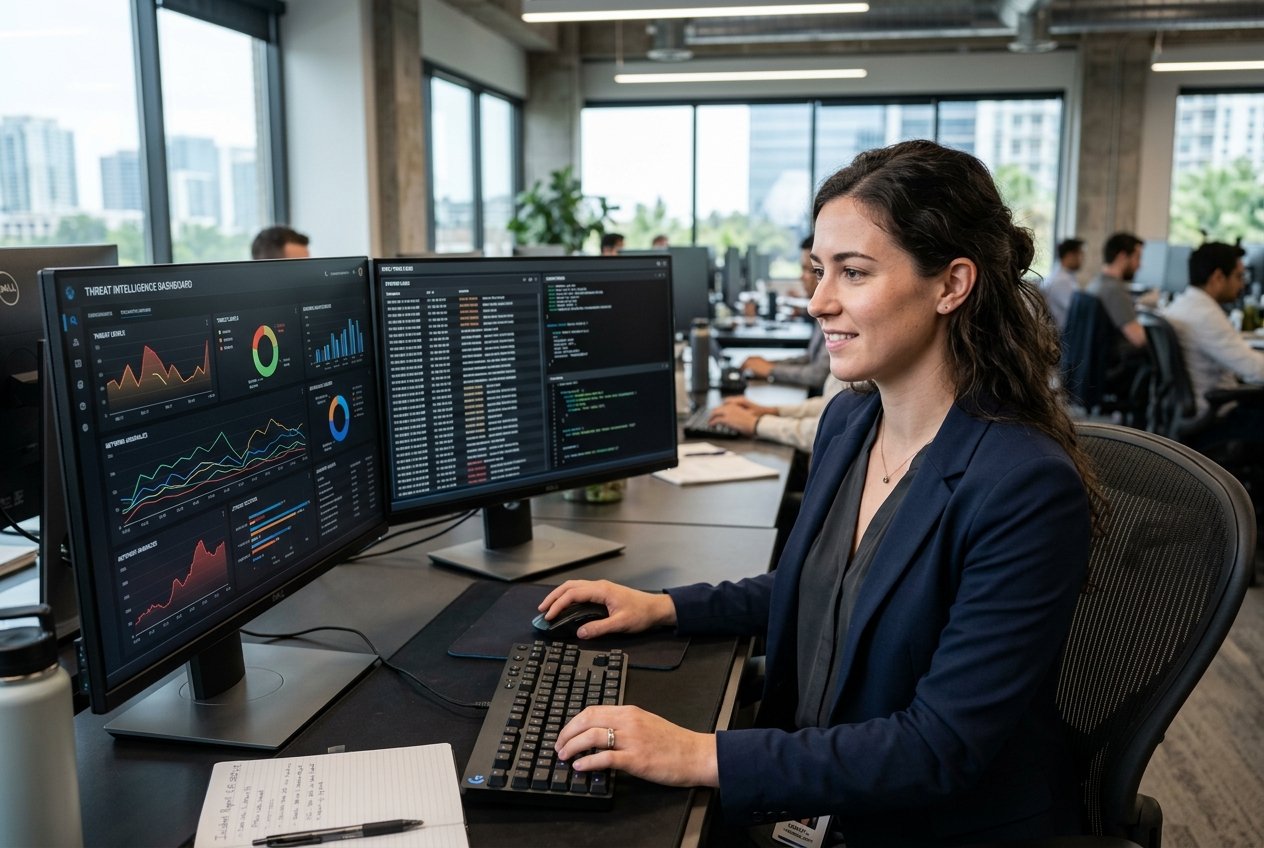 Threat mitigation server infrastructure and monitoring desk